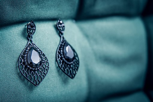 stoned earring
