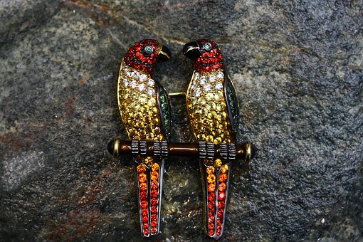 parrot earring